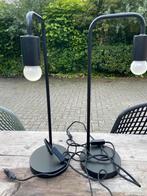 Bedlampen 2 stuks, Huis en Inrichting, Ophalen, Gebruikt, Metaal, Minder dan 50 cm