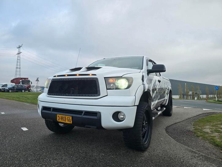 Toyota Tundra 2010 verhoogd en verbreed G3 bijtelling vrij, Auto's, Bestelauto's, Particulier, 360° camera, ABS, Achteruitrijcamera