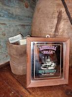 Spiegeltje Rye Whiskey brocante antiek, Minder dan 100 cm, Minder dan 50 cm, Rechthoekig, Ophalen of Verzenden
