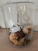 Riviera maison groot windlicht, Overige kleuren, Ophalen of Verzenden, Minder dan 50 cm, Glas