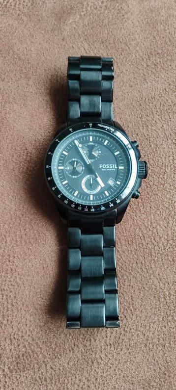 Fossil heren horloge 44mm beschikbaar voor biedingen