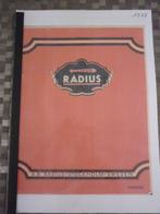 Catalogus Radius 1937 - € 30, Antiek en Kunst, Ophalen of Verzenden