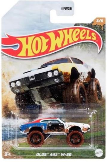 2022 Hot Wheels Olds 442 W-30 (plastic blister geplakt) beschikbaar voor biedingen
