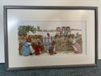 Geborduurd schilderij Pieter Konijn Beatrix Potter, Ophalen, Nieuw, Schilderij, Minder dan 50 cm