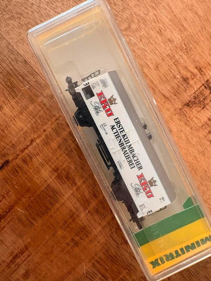 Minitrix N-spoor wagons: Avia, Feldschlosser, Kulmbacher..., Hobby en Vrije tijd, Modeltreinen | N-Spoor, Gebruikt, Wagon, Gelijkstroom of Wisselstroom