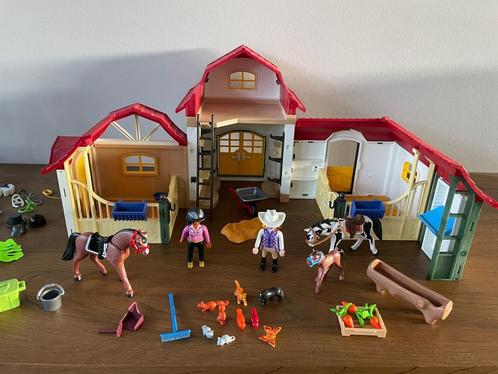 Playmobil 6926 Paardrijclub/ Manege, Kinderen en Baby's, Speelgoed | Playmobil, Zo goed als nieuw, Complete set, Ophalen