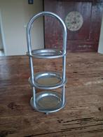 Riviera Maison Burgundy Mini Etagere - Aluminium Zilver, Huis en Inrichting, Woonaccessoires | Etagères, Ophalen of Verzenden