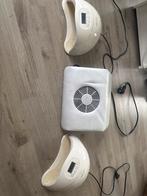 Nagel Lamp & Afzuiger Set, Gebruikt, Wit, Ophalen of Verzenden, Handen en Nagels