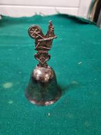 tafelbel walra verzilverd vintage 1950, Antiek en Kunst, Ophalen of Verzenden