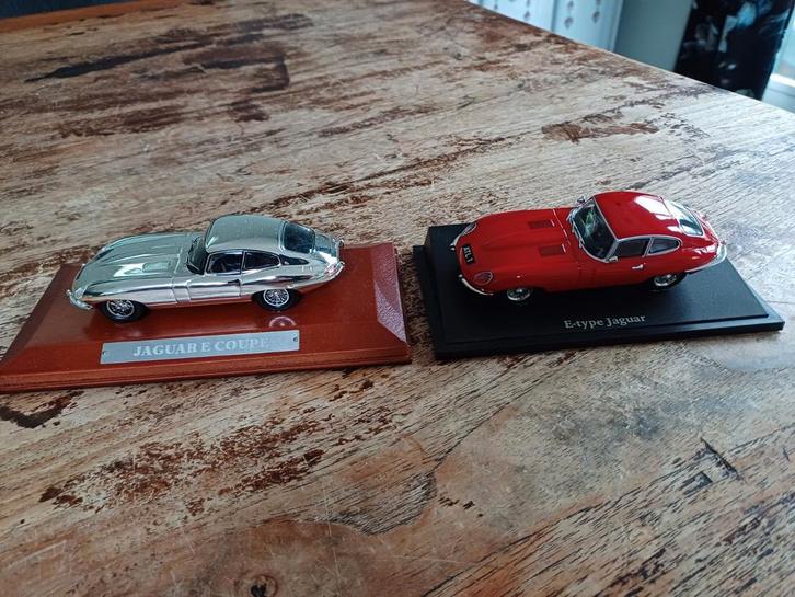 Jaguar E-Type Coupé Modellen, Hobby en Vrije tijd, Modelauto's | 1:18, Ophalen of Verzenden