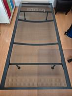 Metalen Auping spiraalbed afmeting 90x210 incl. matras, Ophalen, Gebruikt, 90 cm, Eenpersoons