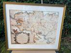 Ingelijste Kaart van Bretagne met Passepartout, Ophalen, Voor 1800, Frankrijk, Landkaart