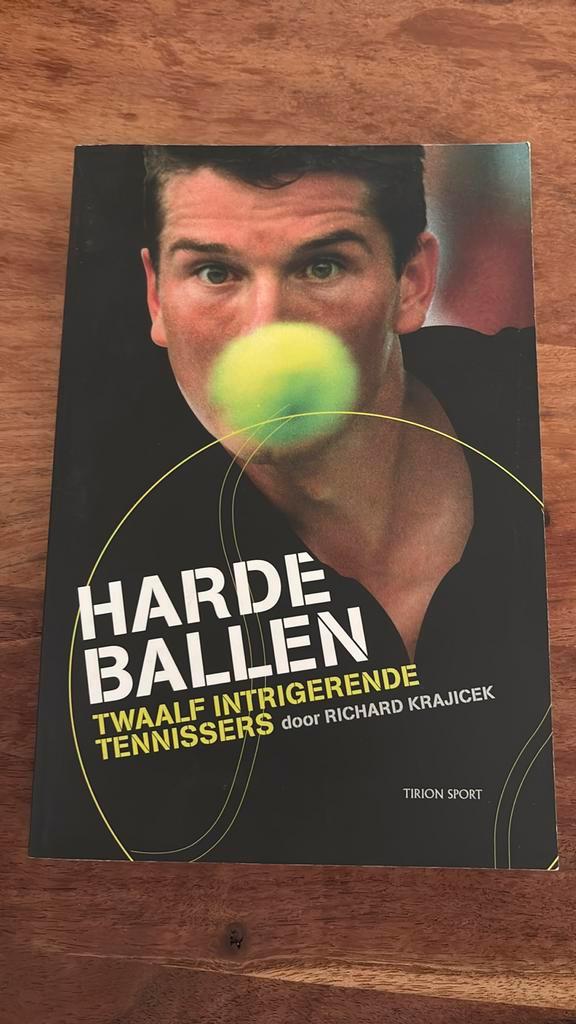 R. Krajicek - Harde ballen, Boeken, Biografieën, Gelezen, Sport, Ophalen of Verzenden