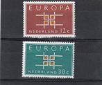 Nvph 800-801 europa zegels 1963 postfris, Postzegels en Munten, Ophalen of Verzenden, Na 1940, Postfris
