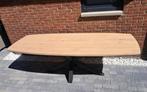 Eettafel deens ovaal - 260x100cm - massief eiken - NIEUW, Huis en Inrichting, Tafels | Eettafels, Eikenhout, Rechthoekig, Nieuw