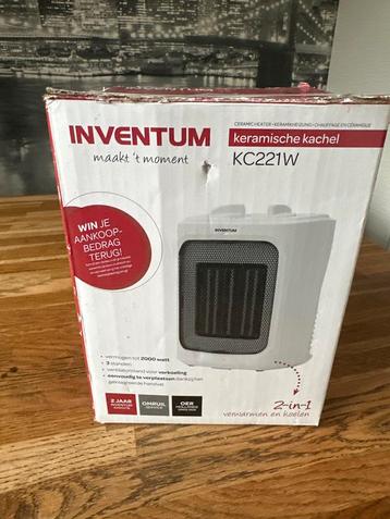 Inventum Keramische Kachel KC221W - Nieuw! beschikbaar voor biedingen