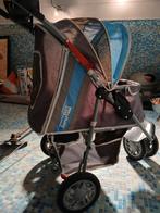 Honden buggy blauw grijs, Ophalen, Gebruikt