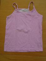 Zomerhemdje roze met witte spikkels maat 110/116, Kinderen en Baby's, Meisje, Gebruikt, Ophalen of Verzenden, Shirt of Longsleeve