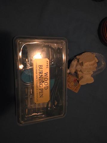 Houtbrander in koffer - Nieuw! beschikbaar voor biedingen