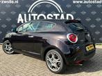 Alfa Romeo MiTo 1.4 T Quadrifoglio Verde 170PK Airco/Cruise/, Voorwielaandrijving, Euro 5, Stof, Zwart