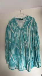 Mooi shirt 46/48, Kleding | Dames, Grote Maten, Ophalen of Verzenden, Zo goed als nieuw, Blauw, Shirt of Top