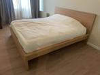 IKEA MALM bedframe 180x200, Ophalen, Gebruikt, Beige, Tweepersoons