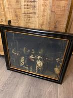 Prachtige klassiek schilderij de nachtwacht, Ophalen of Verzenden, Zo goed als nieuw, 50 tot 75 cm, Minder dan 50 cm