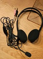 Logitech Dialog 812 Headset, koptelefoon met microfoon, Ophalen of Verzenden, Gebruikt, Op oor (supra aural)
