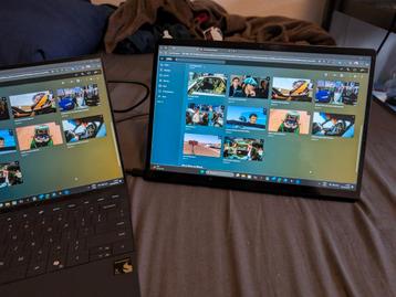 Externe monitor met batterij - 13 inch draagbare monitor beschikbaar voor biedingen