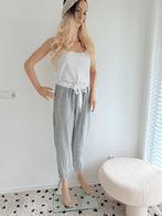 10days jogger blauw/wit streepje. Maat L, Kleding | Dames, Broeken en Pantalons, Ophalen of Verzenden, Zo goed als nieuw, Blauw