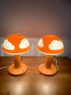 Twee Ikea Skojig wolkenlamp , paddenstoel, in nette staat!, Kunststof, Gebruikt, Ophalen of Verzenden, Vintage IKEA