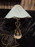 Elegante Hollywood Tegency vintage tafellamp, Ophalen of Verzenden