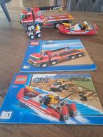 Lego City 7213 brandweer/ boot, Kinderen en Baby's, Speelgoed | Duplo en Lego, Ophalen of Verzenden, Zo goed als nieuw