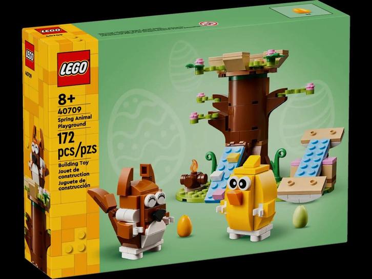 50% Korting op Lego Pasen 40709 Dierenspeeltuin in de lente, Kinderen en Baby's, Speelgoed | Duplo en Lego, Nieuw, Lego, Complete set