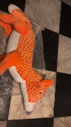 grote knuffel Hema 70 cm oranje wit Vos, Ophalen of Verzenden, Zo goed als nieuw, Overige typen