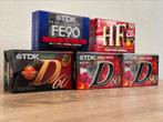 (NEW) 90’s Vintage Cassettes Sony, TDK, Cd's en Dvd's, Cassettebandjes, Ophalen of Verzenden, Zo goed als nieuw, Overige genres
