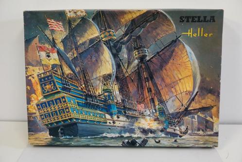 Vintage Heller Stella – Modelbouwkit 1:200 – L845 – Compleet, Hobby en Vrije tijd, Modelbouw | Boten en Schepen, Nieuw, 1:200 of kleiner