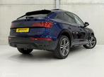 Audi Q5 Sportback 45 TFSI Qauttro Panodak Navi Carplay ACC M, Auto's, Automaat, Zwart, 4 cilinders, Blauw