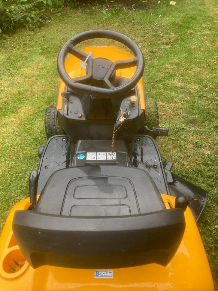 Stiga tornado 2098 in zeer goede conditie, Tuin en Terras, Zitmaaiers, Zo goed als nieuw, 120 cm of meer, Elektrische starter