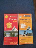 Michelin wegenk.Frankrijk (1cm-10 km), NW Spanje (1cm-4km), Boeken, Atlassen en Landkaarten, 2000 tot heden, Ophalen of Verzenden