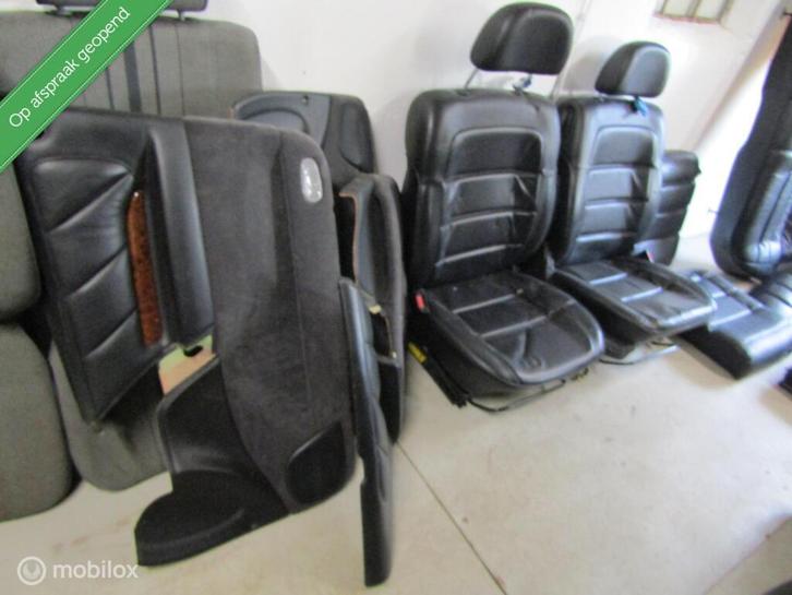 Interieur opel omega b in zwart leer + veel onderdelen, Auto-onderdelen, Interieur en Bekleding, Opel, Gebruikt, Ophalen of Verzenden