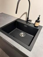 KVIK Showroom keuken - Bordo London Grey 364 cm lengte, Ophalen, Nieuw, Enkelwandige keuken, Kunststof