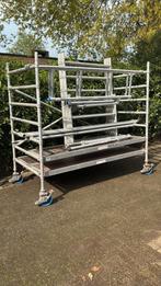 Skyworks rolsteiger 135x250 werkhoogte 8.2 mtr compleet, Doe-het-zelf en Verbouw, Steigers, Ophalen, Gebruikt, Rolsteiger of Kamersteiger