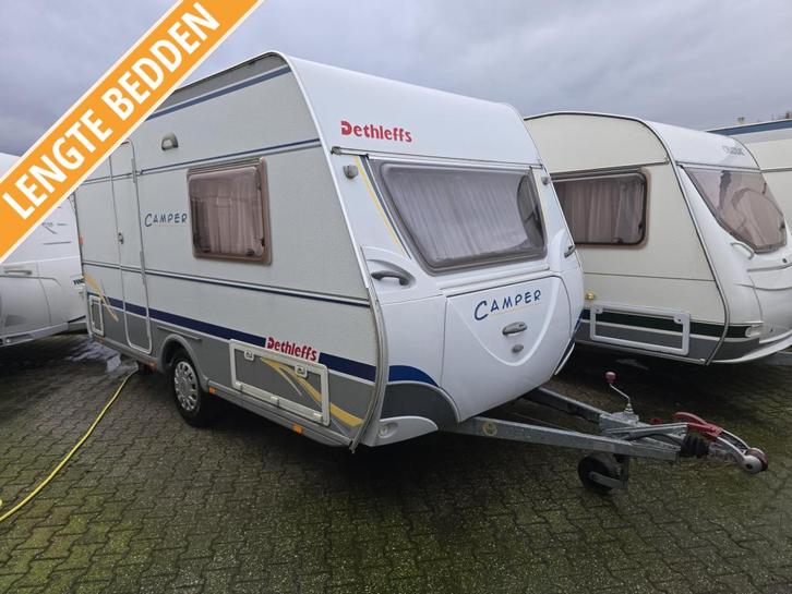 DETHLEFFS CAMPER 3.95 HK 2006 ZGOH 2 Lengtebedden, Caravans en Kamperen, Caravans, Bedrijf, tot en met 2, 750 - 1000 kg, Rondzit