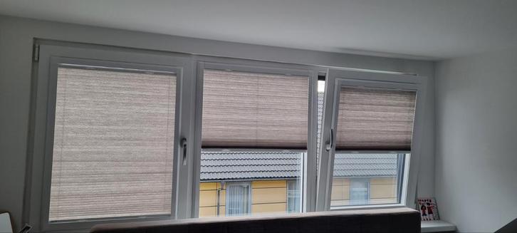 Veneta Plissé Easyfix - 3 stuks - Zo goed als nieuw!, Huis en Inrichting, Stoffering | Gordijnen en Lamellen, Zo goed als nieuw