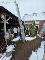 Aluminium Trekladder 2x14 Sporten - Ladder, Doe-het-zelf en Verbouw, Ladders en Trappen, Ophalen