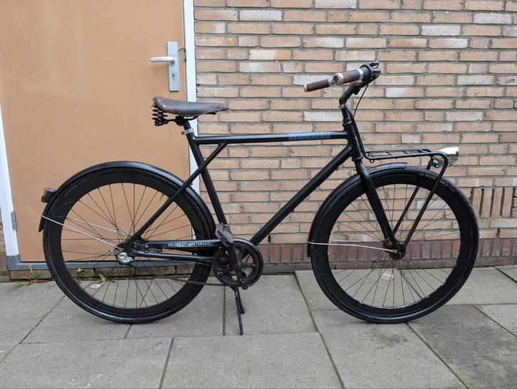 Velorettie met 3 versnellingen, Brooks handvatten en zadel, Fietsen en Brommers, Fietsen | Heren | Herenfietsen, Overige merken