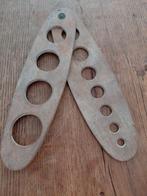 Vintage houten gereedschap met gaten, bollenmaatje., Antiek en Kunst, Ophalen of Verzenden