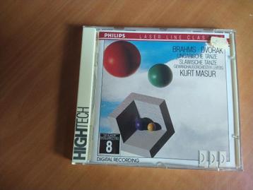 CD Brahms - Dvořák - Ungarische Tänze - Slawische Tänze beschikbaar voor biedingen