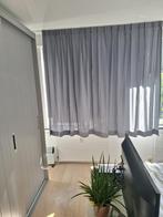 Gordijnen grijs, beetje antraciet. 2 stuks, Huis en Inrichting, Ophalen, 150 tot 200 cm, Zo goed als nieuw, Grijs